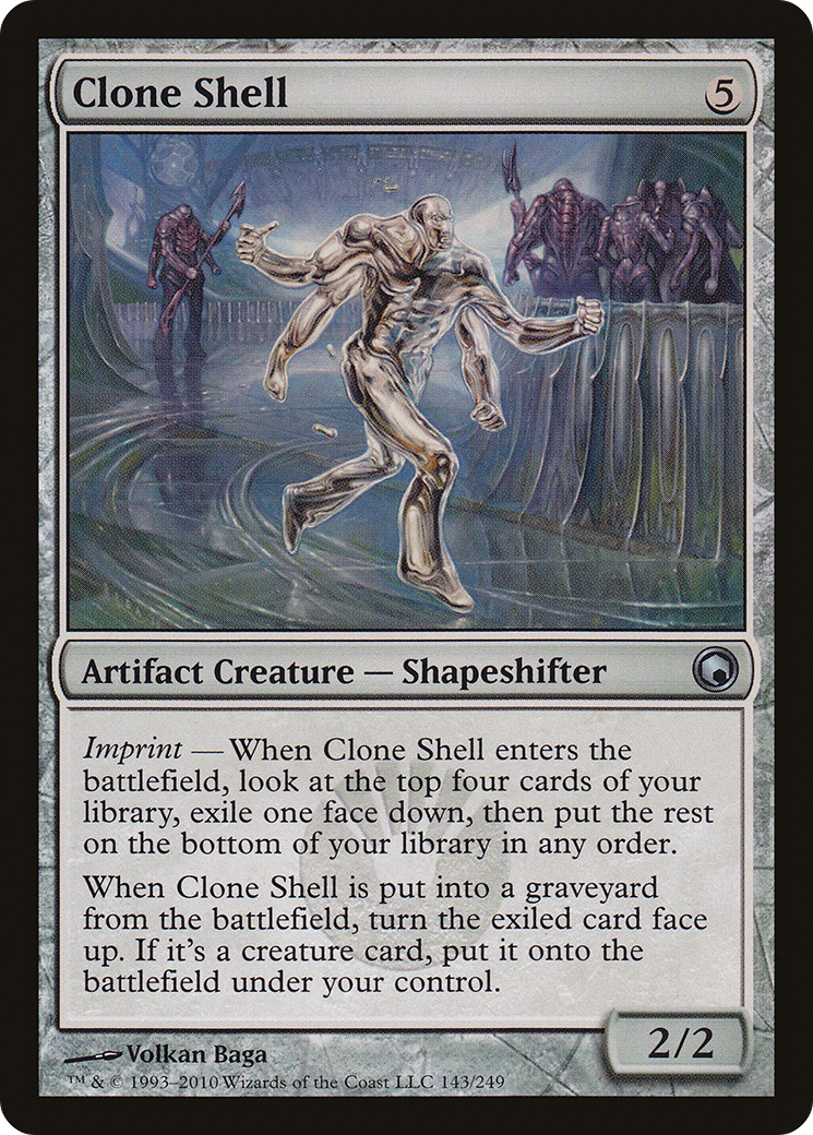 Clone Shell (SOM-143)  Foil - Scars of Mirrodin