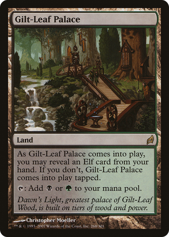 Gilt-Leaf Palace (LRW-268)  Foil - Lorwyn