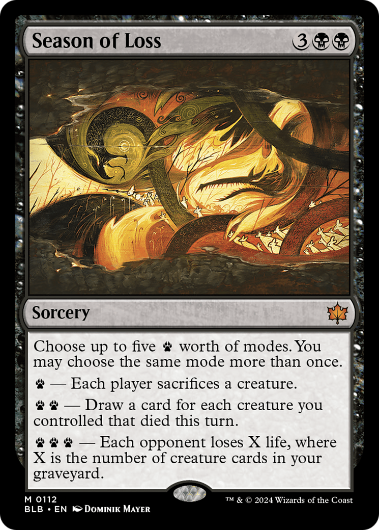 Season of Loss (BLB-112)  - Bloomburrow