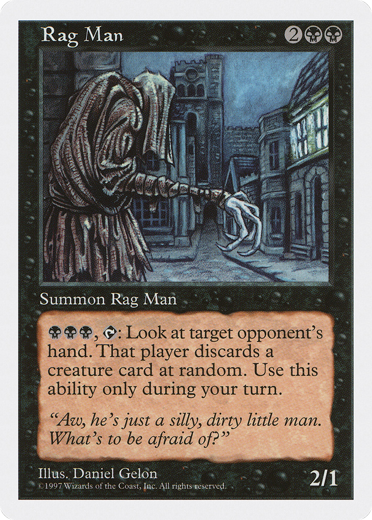 Rag Man (5ED-)  - Fifth Edition