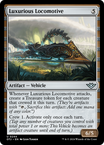 Luxurious Locomotive (OTJ-244)  - Outlaws of Thunder Junction