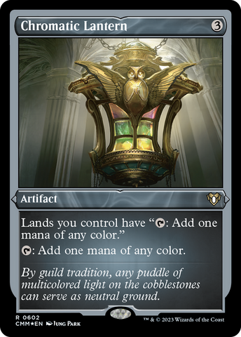 Chromatic Lantern (CMM-602)  Etched Foil - Commander Masters