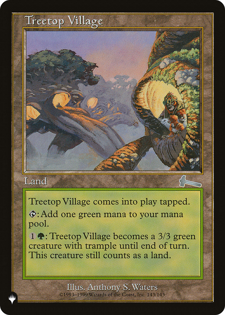 Treetop Village (LIST-143/143)  - The List