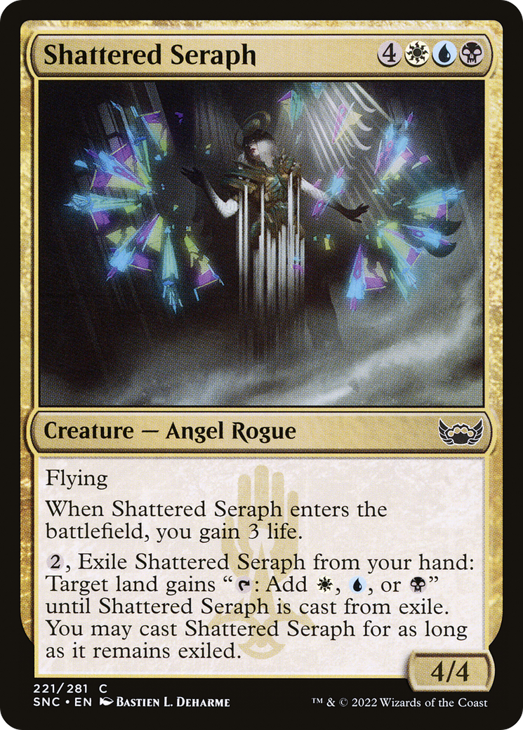 Shattered Seraph (SNC-221)  - Streets of New Capenna