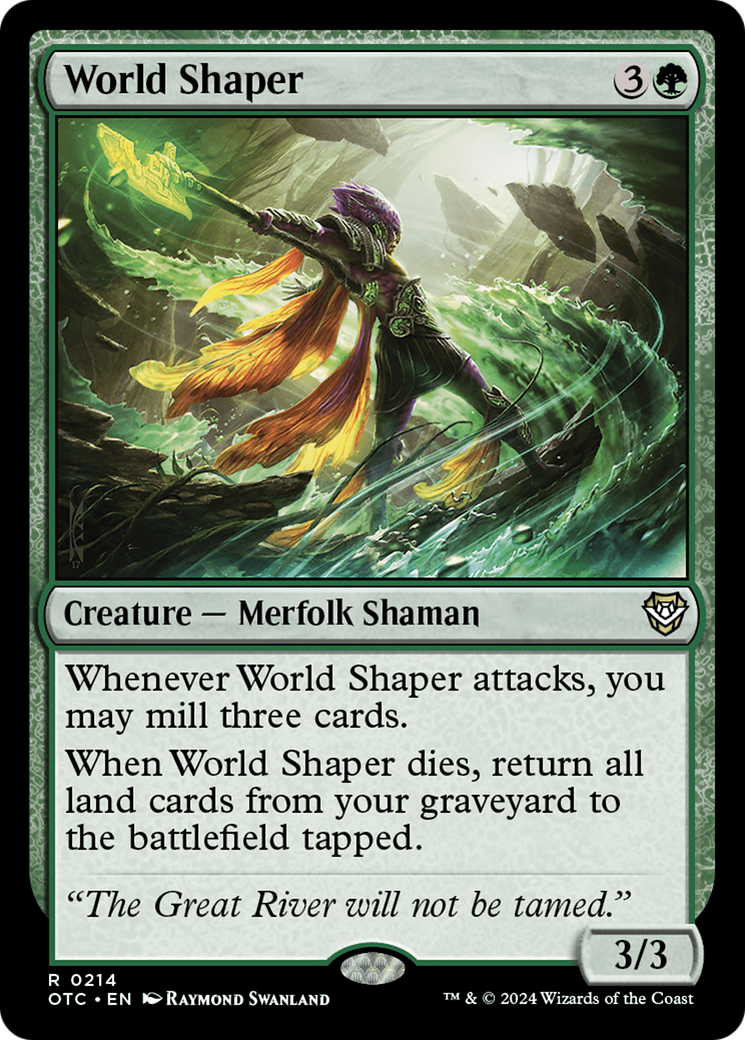World Shaper (OTC-214)  - Outlaws of Thunder Junction Commander