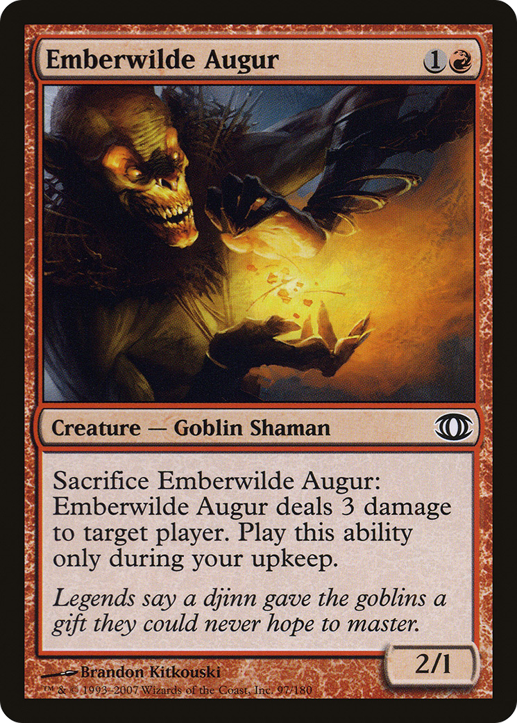 Emberwilde Augur (FUT-097)  Foil - Future Sight