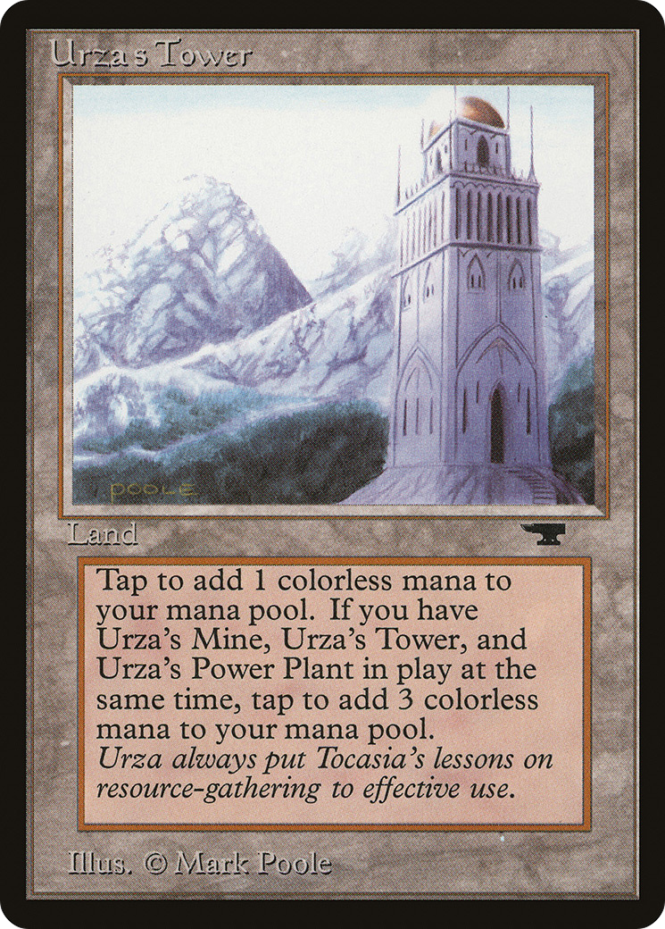 Urza's Tower (Mountains) (ATQ-)  - Antiquities