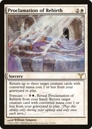 Proclamation of Rebirth (DIS-015) - Dissension Foil