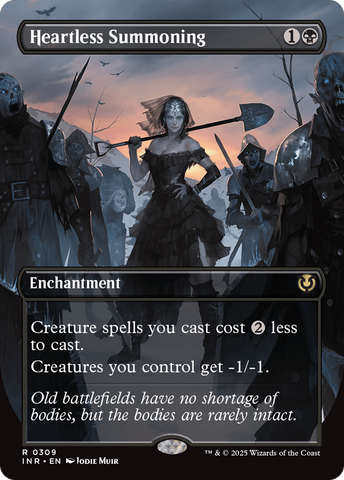 Heartless Summoning (Borderless) (INR-309)  Foil - Innistrad Remastered: (enchantment)