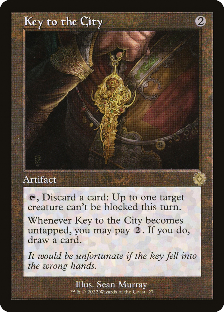 Key to the City (BRR-027)  - The Brothers' War Retro Artifacts