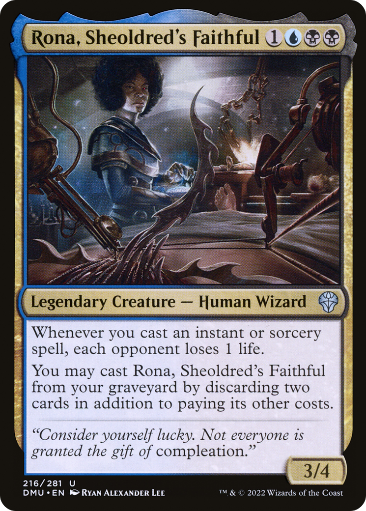 Rona, Sheoldred's Faithful (DMU-216)  Foil - Dominaria United