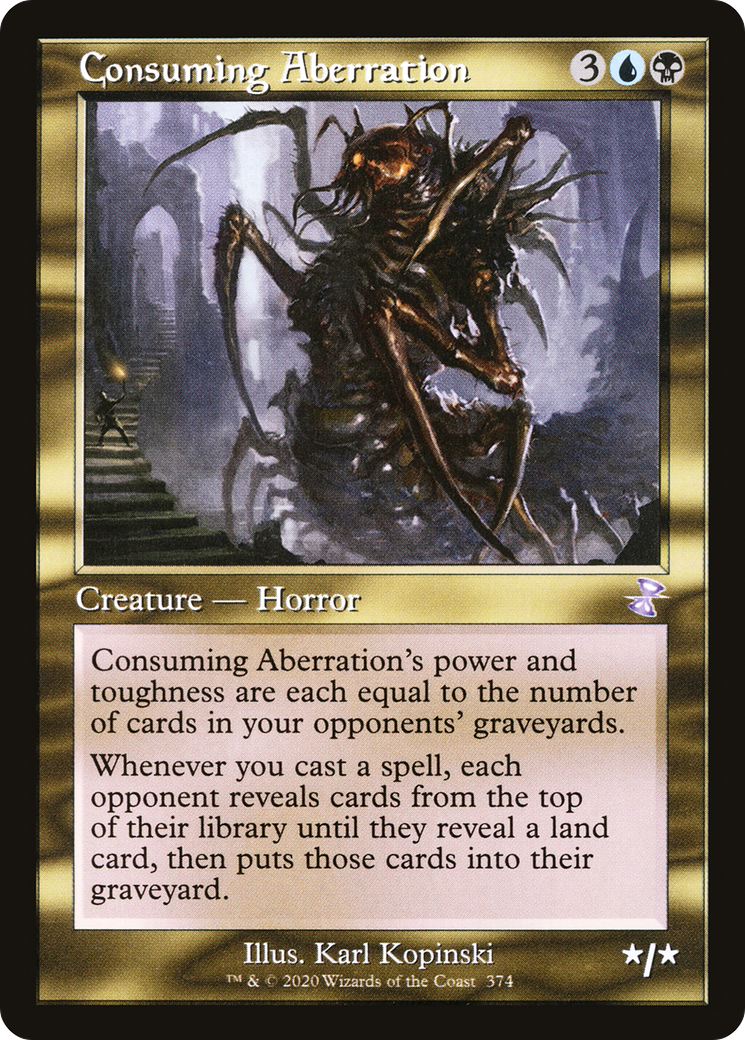 Consuming Aberration (TSR-374)  Foil - Time Spiral Remastered