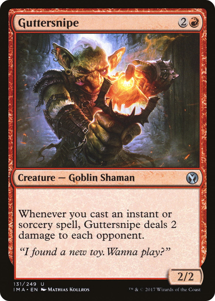 Guttersnipe (IMA-131)  Foil - Iconic Masters
