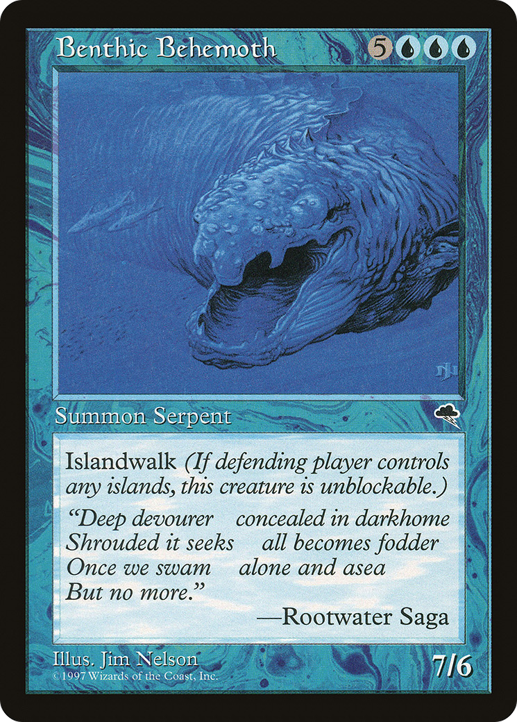 Benthic Behemoth (TMP-054)  - Tempest