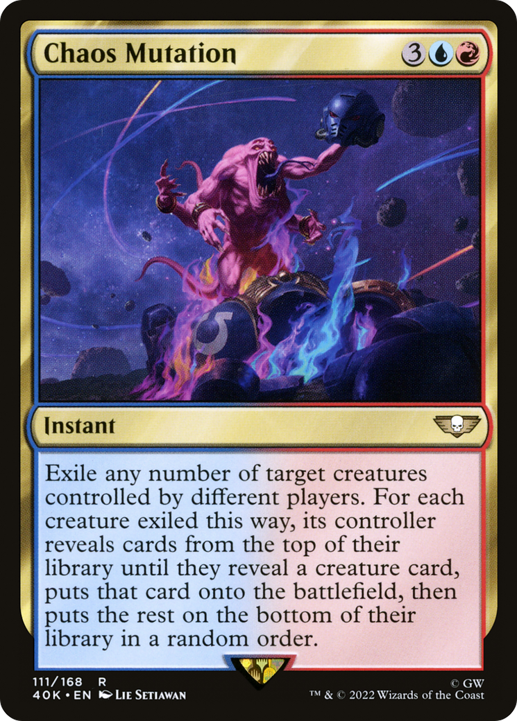 Chaos Mutation (40K-111)  - Warhammer 40,000 Commander