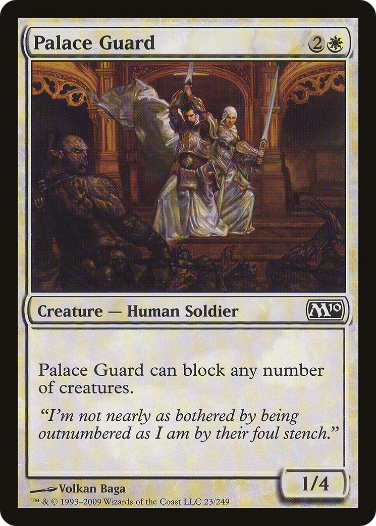 Palace Guard (M10-023)  - Magic 2010