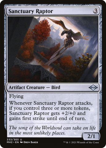 Sanctuary Raptor (MH2-233)  - Modern Horizons 2