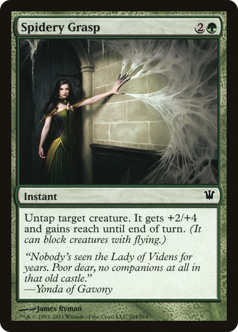 Spidery Grasp (ISD-204)  Foil - Innistrad