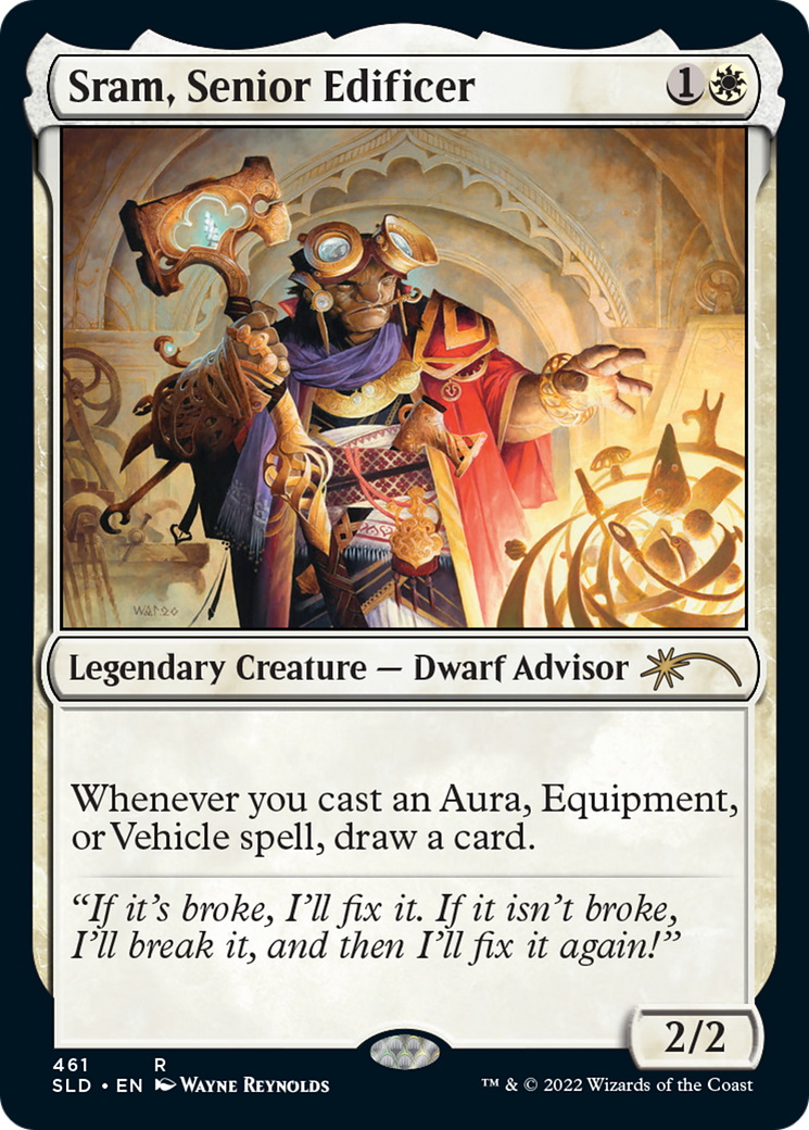 Sram, Senior Edificer (SLD-461)  Foil - Secret Lair Drop