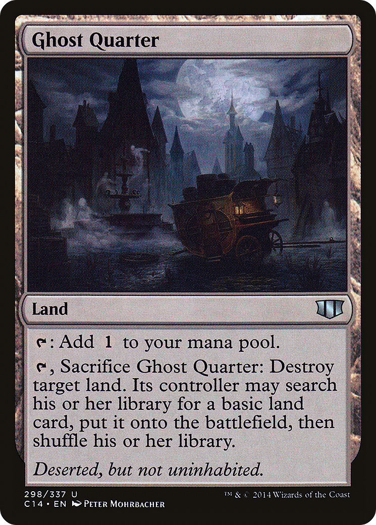 Ghost Quarter (C14-298)  - Commander 2014