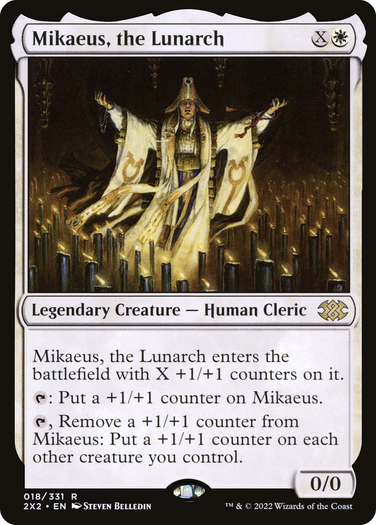 Mikaeus, the Lunarch (2X2-018)  - Double Masters 2022