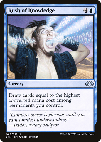 Rush of Knowledge (2XM-066)  - Double Masters