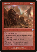Abrade (Retro Frame) (BRC-111)  - The Brothers' War Commander