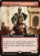 Humble Defector (Extended Art) (CMR-667)  - Commander Legends: (Extended Art)