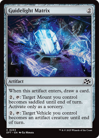 Guidelight Matrix (DFT-233)  Foil - Aetherdrift