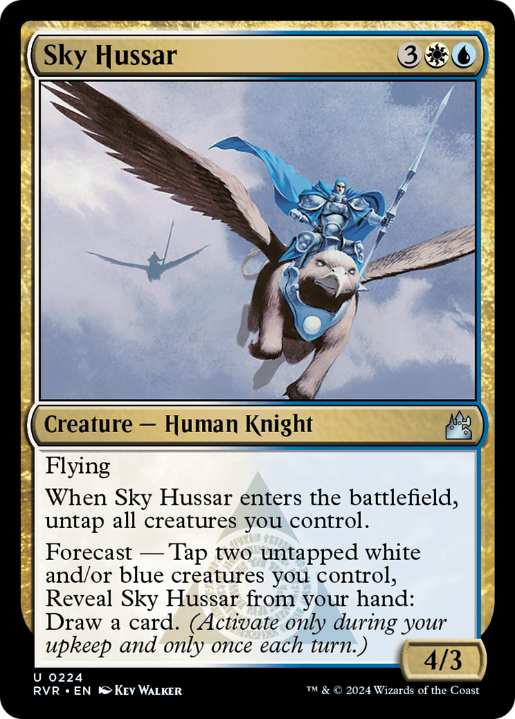 Sky Hussar (RVR-224)  Foil - Ravnica Remastered
