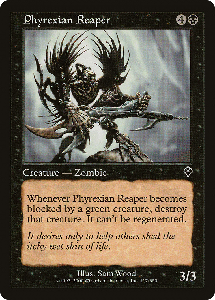 Phyrexian Reaper (INV-117)  Foil - Invasion