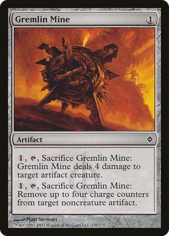 Gremlin Mine (NPH-136)  - New Phyrexia