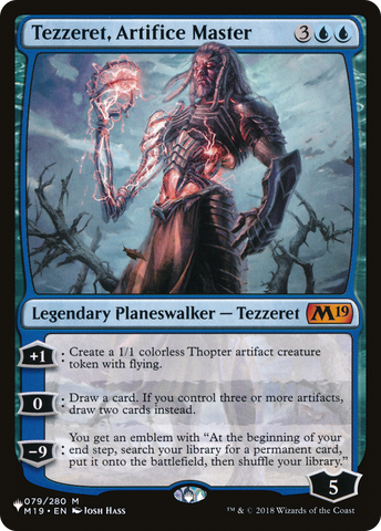Tezzeret, Artifice Master (LIST-079/280)  - The List