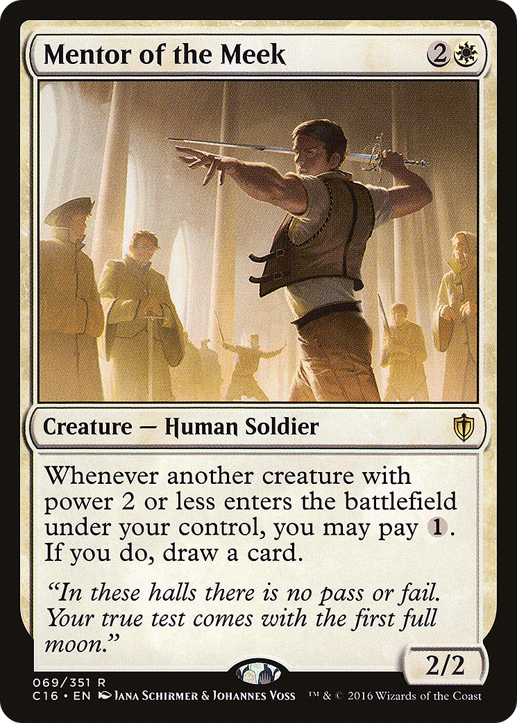 Mentor of the Meek (C16-069)  - Commander 2016