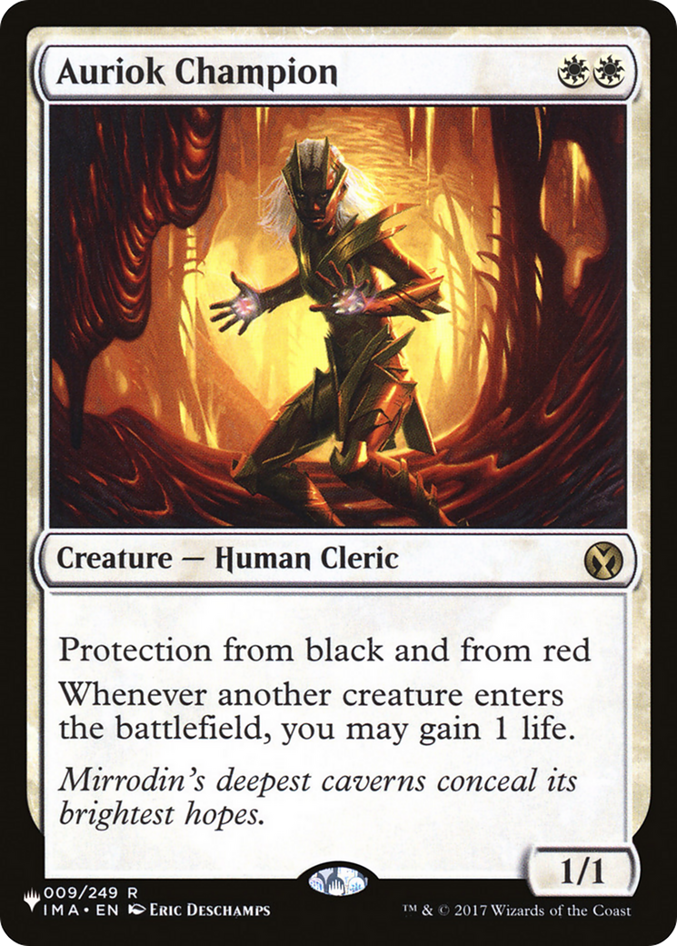 Auriok Champion (LIST-009/249)  - The List