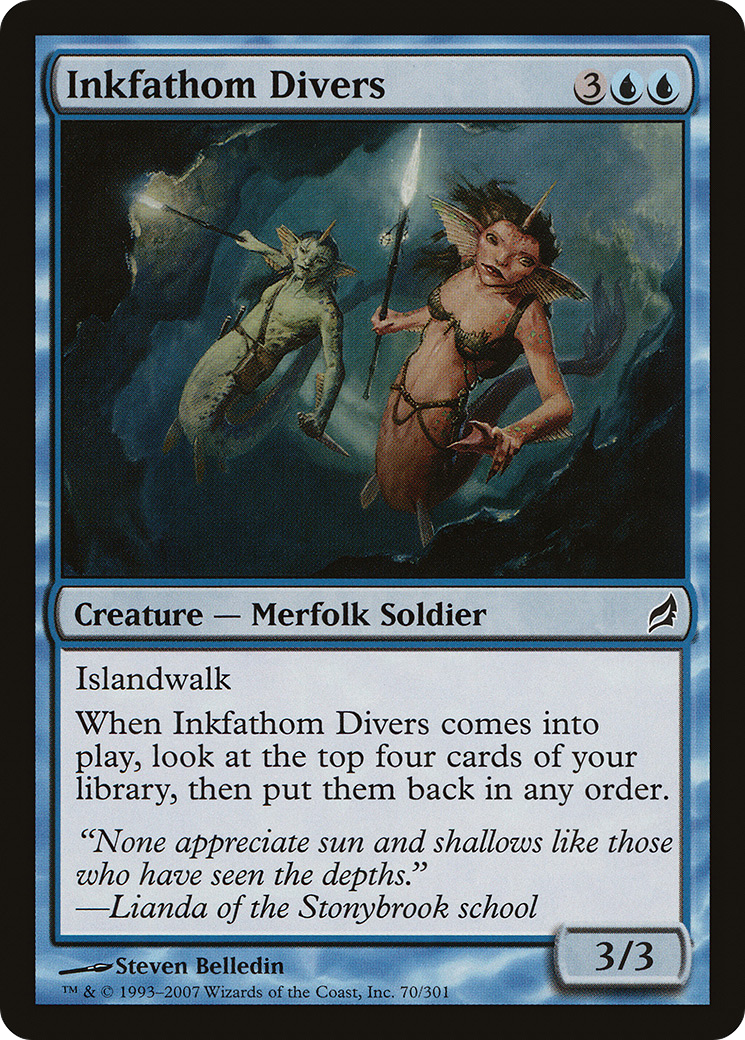 Inkfathom Divers (LRW-070)  - Lorwyn