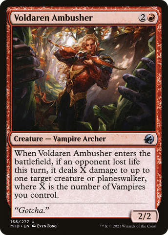 Voldaren Ambusher (MID-166)  - Innistrad: Midnight Hunt