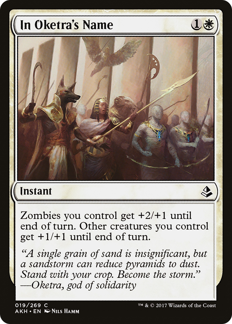 In Oketra's Name (AKH-019)  - Amonkhet