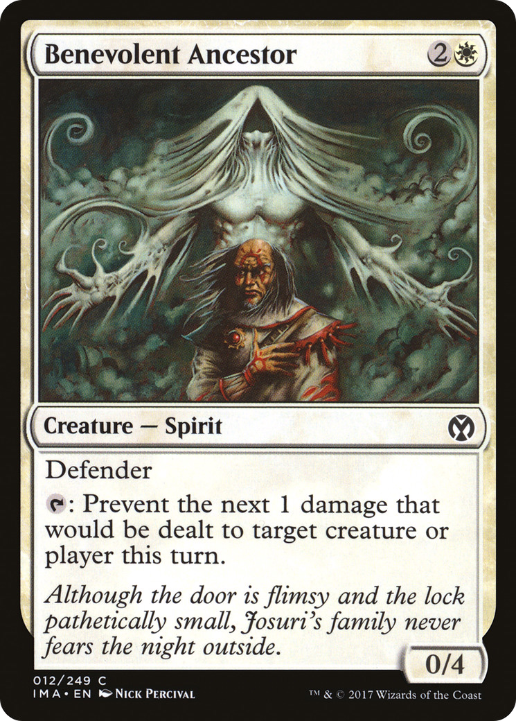 Benevolent Ancestor (IMA-012)  Foil - Iconic Masters