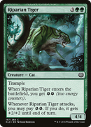 Riparian Tiger (KLD-167)  Foil - Kaladesh