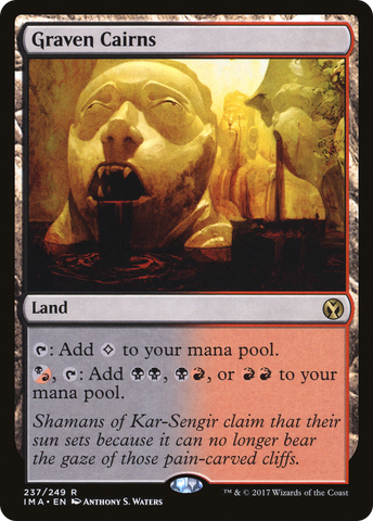 Graven Cairns (IMA-237)  Foil - Iconic Masters