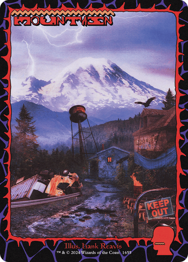 Mountain (1655) (SLD-1655)  Foil - Secret Lair Drop
