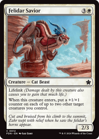 Felidar Savior (FDN-012)  - Foundations