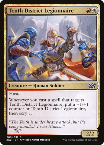 Tenth District Legionnaire (2X2-283)  - Double Masters 2022