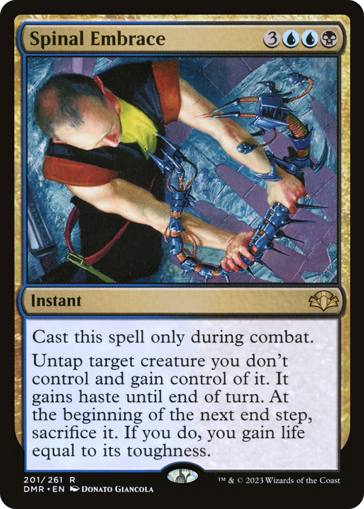 Spinal Embrace (DMR-201)  Foil - Dominaria Remastered