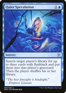 Quiet Speculation (EMA-068)  Foil - Eternal Masters