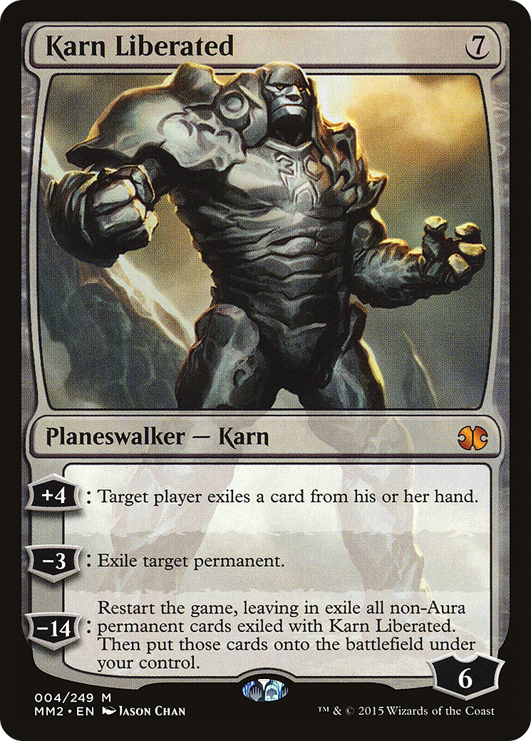 Karn Liberated (MM2-004)  Foil - Modern Masters 2015