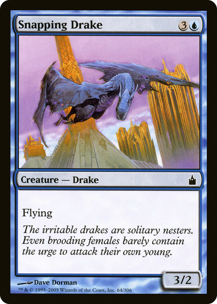 Snapping Drake (RAV-064)  - Ravnica: City of Guilds