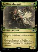 Lothlorien Lookout (Showcase Scrolls) (LTR-626)  Foil - The Lord of the Rings: Tales of Middle-earth: (Showcase)