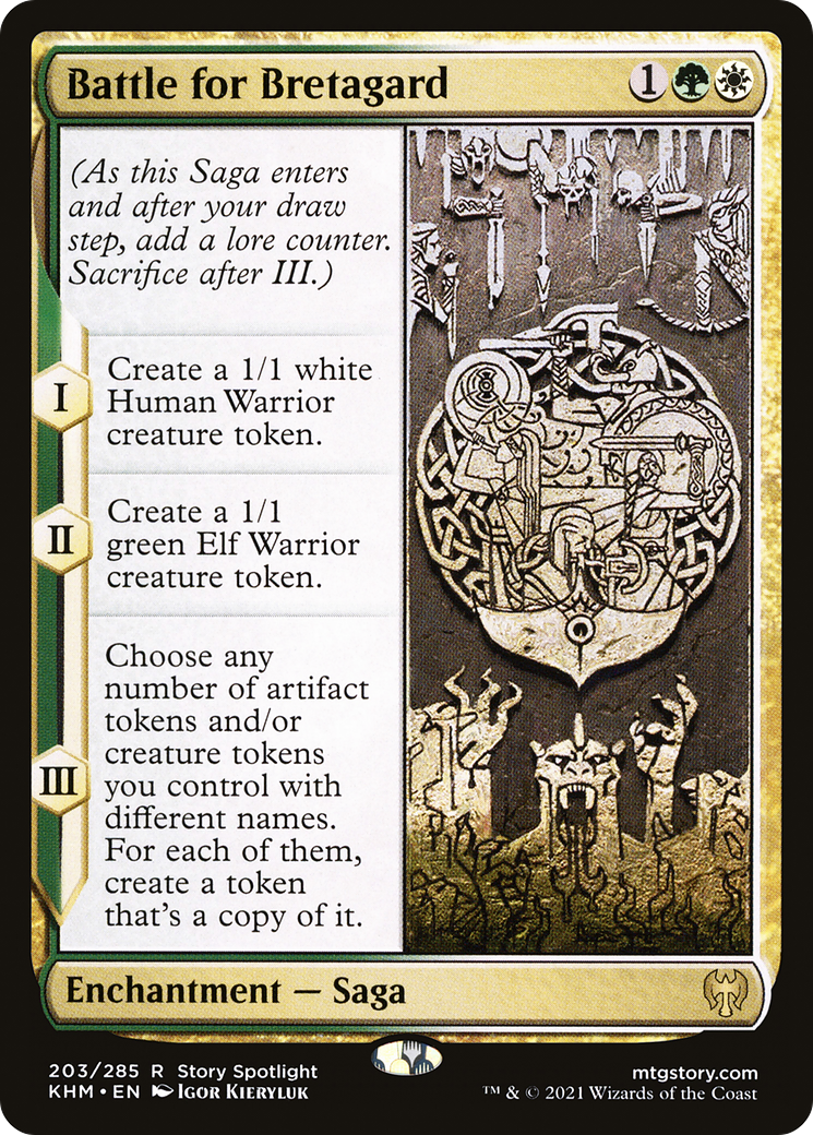 Battle for Bretagard (KHM-203)  Foil - Kaldheim